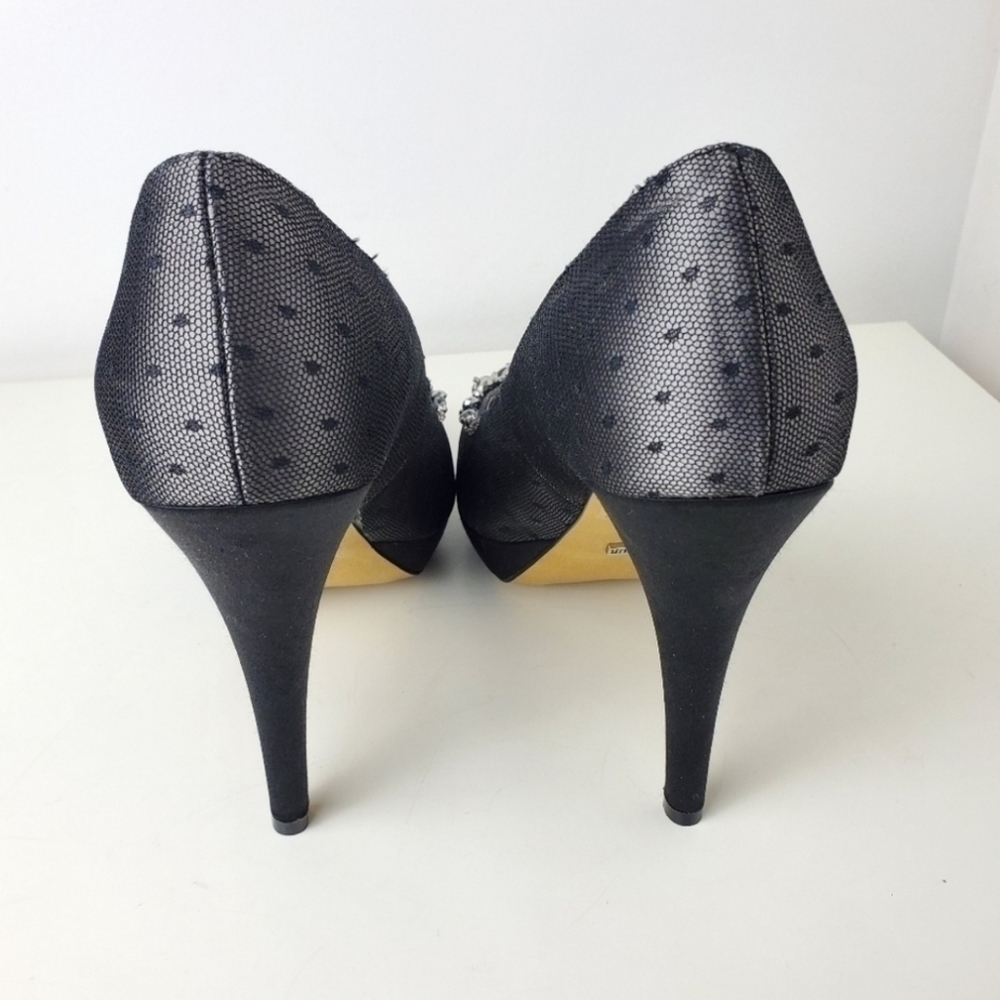 MENBUR WOMEN'S RALSTON PLATFORM PUMPS PORTLAND FABRIC size 8.5 - Picture 6 of 15